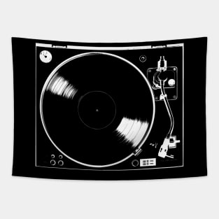 Turntable - Vinyl Record Analog Record Music Producer Tapestry