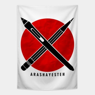 Arashayesteh black Tapestry