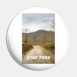 Autumn road Pin