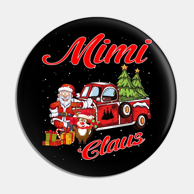 Mimi Claus Santa Car Christmas Funny Awesome Gift Pin by intelus