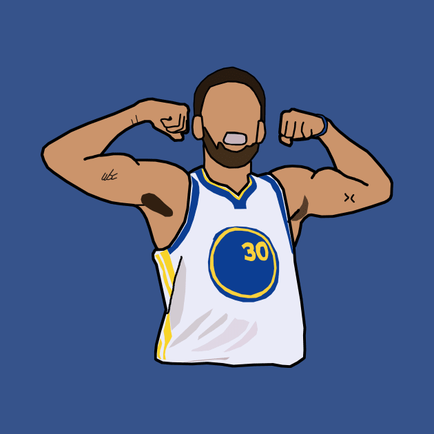 Steph Curry Flex - NBA Golden State Warriors by xavierjfong