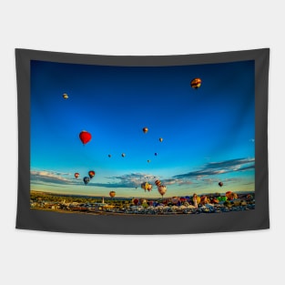 Albuquerque Hot Air Balloon Fiesta Tapestry