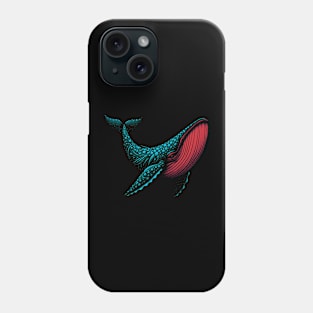 Majestic Whale Phone Case