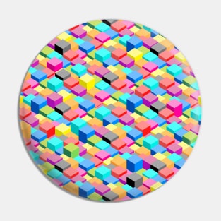 Rainbow Blocks Pin