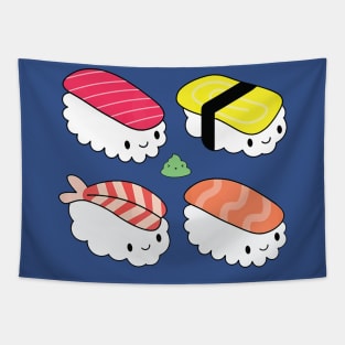 sushi poops wasabi 2 Tapestry