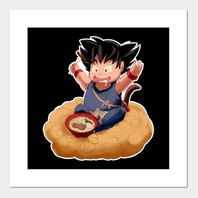 Kid Goku And The Flying Nimbus Dragon Ball Posters And Art