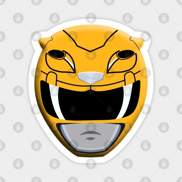 Yellow Power Ranger Magnet by SimpleIsCuteToo