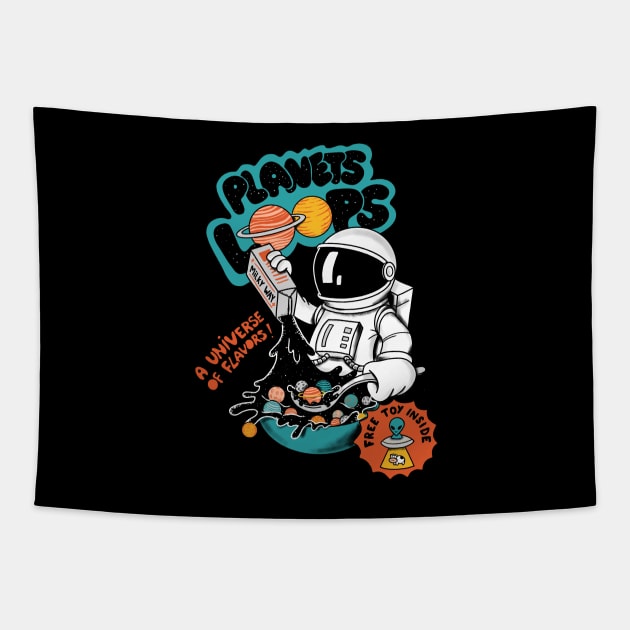 planets loop Tapestry by coffeeman