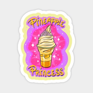 Dole Whip Float Pineapple Princess Alert Magnet