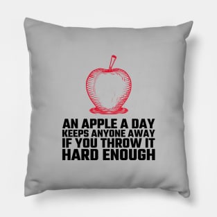 An Apple A Day Pillow