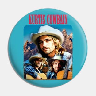 Alternate Universe Cowboy Singer (parody) Pin