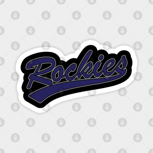 Rockies Magnet by Nagorniak