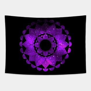 Purple Mandala Tapestry