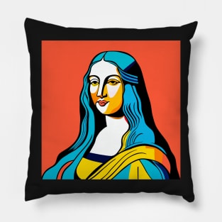Mona Lisa Pillow