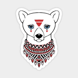 Tribal Bear Magnet