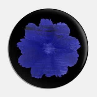 Blue Flower Pin