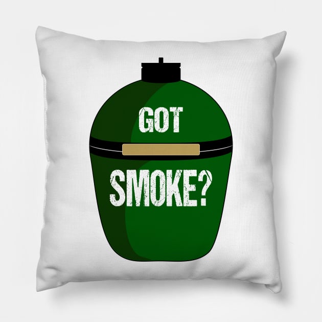 "Got Smoke?" BBQ Pillow by nickmelia18