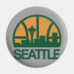 DEFUNCT - Seattle Supersonics Skyline Pin