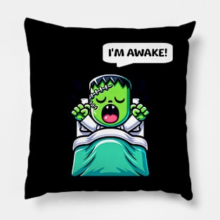 Cute Frankenstein Monster Pillow