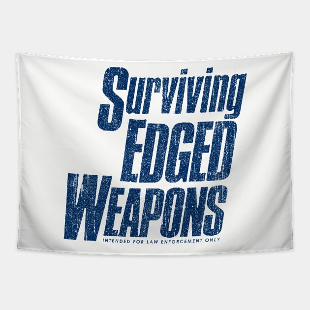 Surviving Edged Weapons (Variant) Tapestry by huckblade