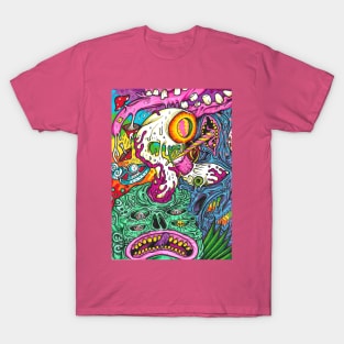 Psychedelic Blooming Rose: Floral Rhapsody Essential T-Shirt for Sale by  PsyCloth