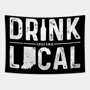 Indiana Drink Local Shirt IN Brewmaster Indiana Beer Drinker Tapestry