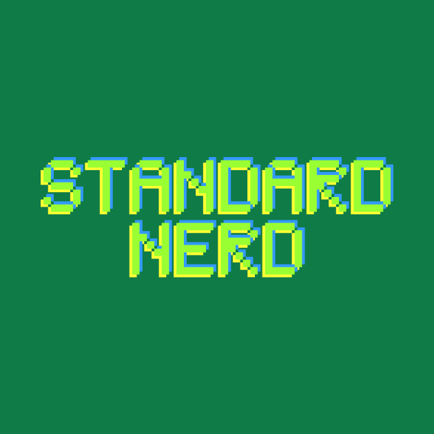 Pixelated Text - Standard Nerd by NeonSunset