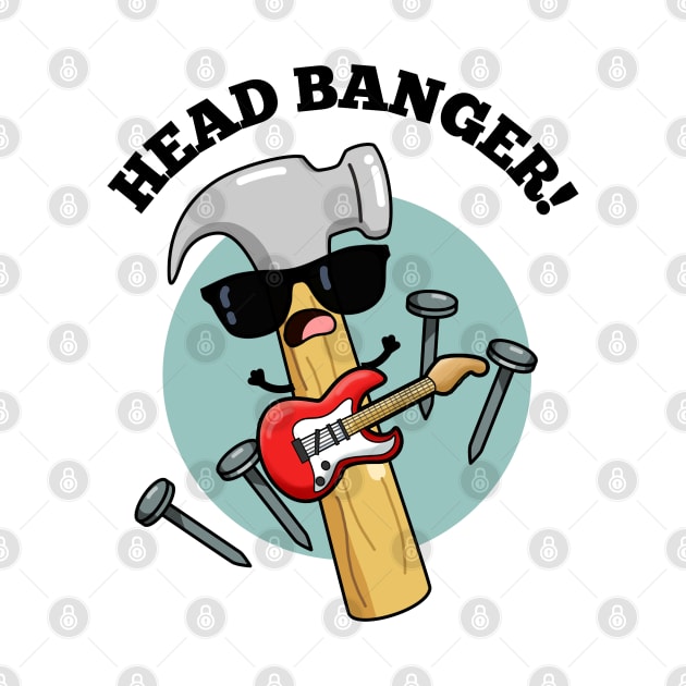 Head Banger Funny Music Puns by punnybone