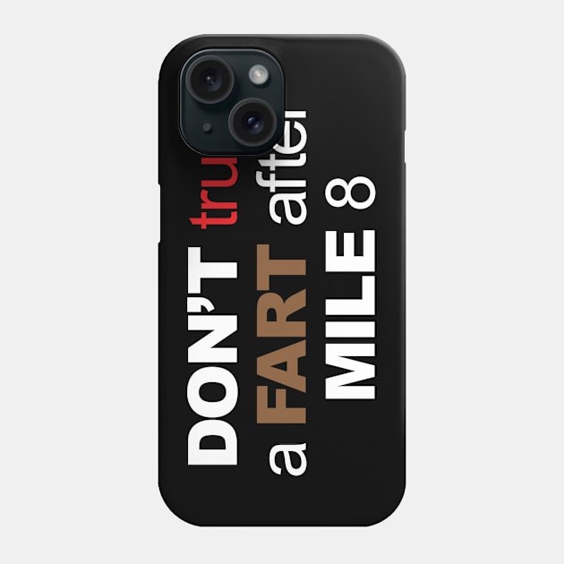 Running Fart Phone Case by GuardUp