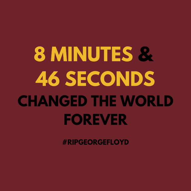 8:46 - RIP George Floyd (#BlackLivesMatter) by MerchSaveTheWorld