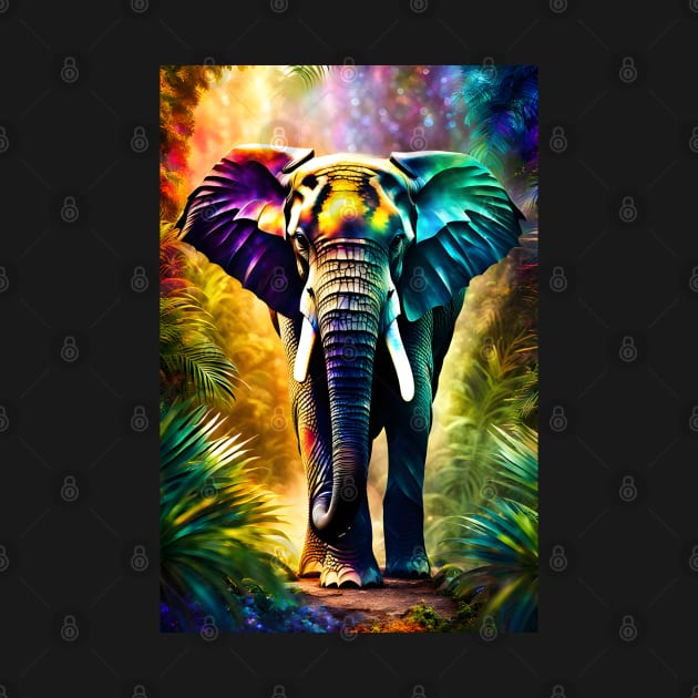 Colorful Elephant by BrightC