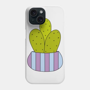 Cute Cactus Design #175: Cacti In A Simple Pot Phone Case