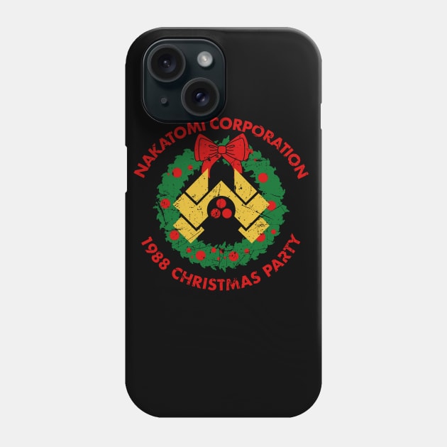 Nakatomi Christmas Party Phone Case by PopCultureShirts