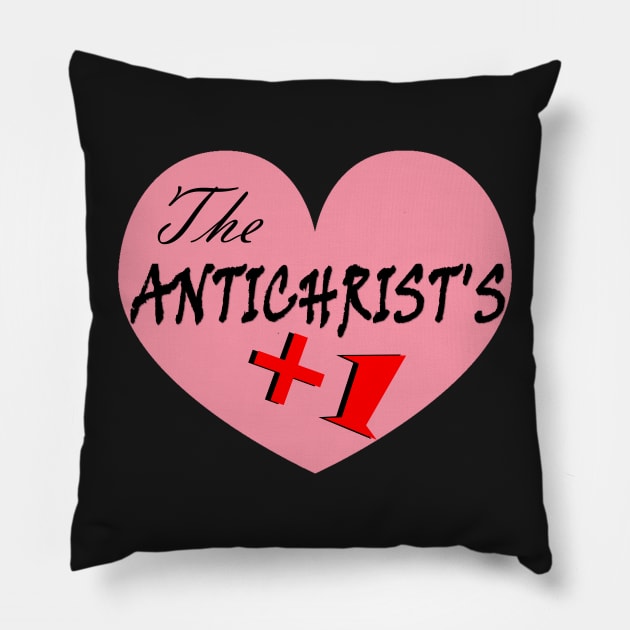 The Antichrist's Plus One The Magnus Archives Slogan Tee And Others Pillow by nhitori