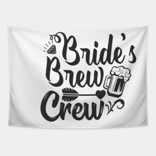 Bride's Brew Crew Tapestry