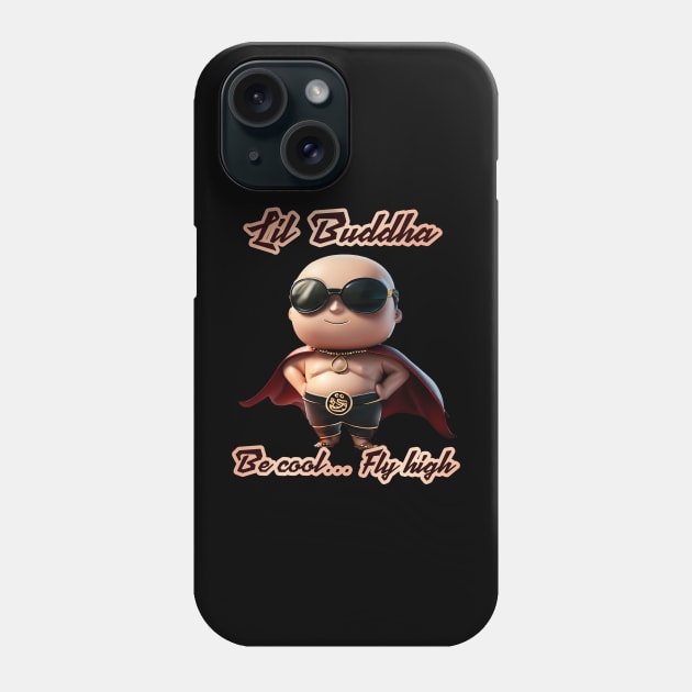 Lil Buddha superhero Phone Case by Out of Line Wear