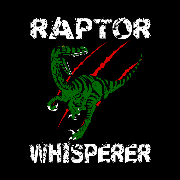 Raptor Whisperer Gift Idea Design Motif by Shirtjaeger