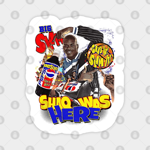 Shaq - Pepsi Big Slam - Shaquille O'Neal Magnet by nicklower