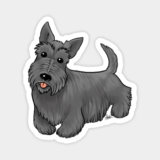 Dog - Scottish Terrier - Black Magnet