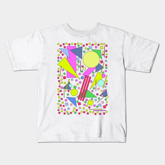 Retro Vintage Memphis Pattern T-Shirt 80s And 90s Tee Retro Vintage Memphis Pattern T-Shirt 80s And 90s Tee