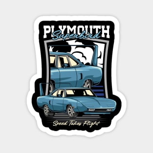 1970 Plymouth Superbird Muscle Car Magnet