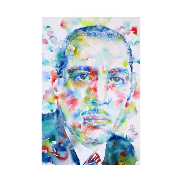 IGOR STRAVINSKY - watercolor portrait .1 by lautir