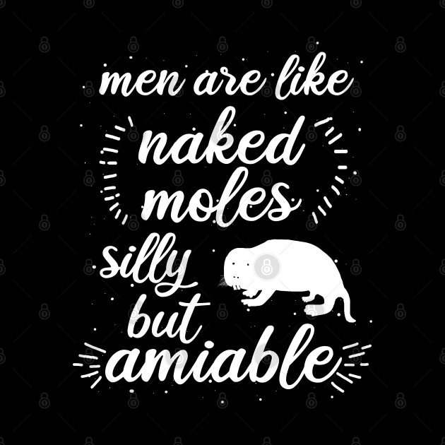 Men cute naked mole rat love saying fan by FindYourFavouriteDesign