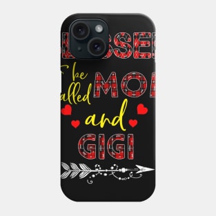 Blessed To be called Mom and gigi Phone Case