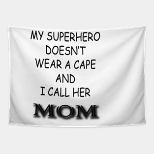 Super Hero Mom Tapestry