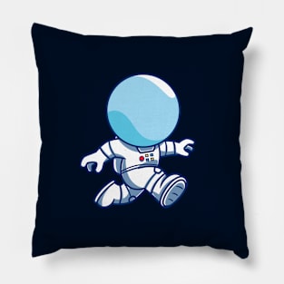 Astro Walking in the Moon Pillow