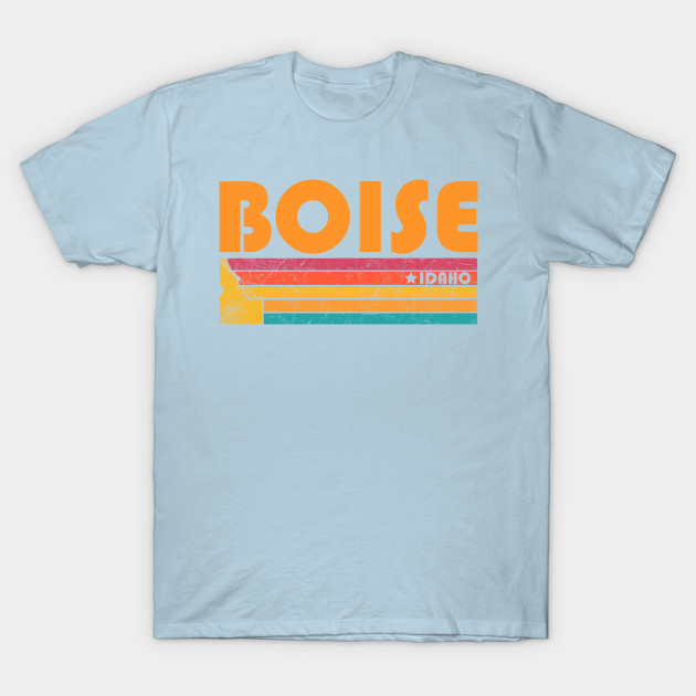 Disover Boise Idaho Vintage Distressed Souvenir - Boise Idaho - T-Shirt