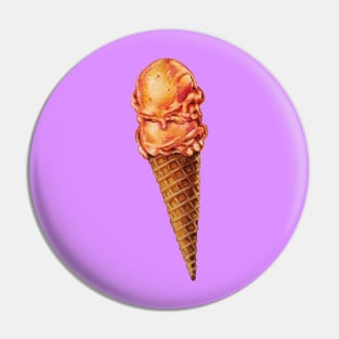 Strawberry Double Scoop Pin