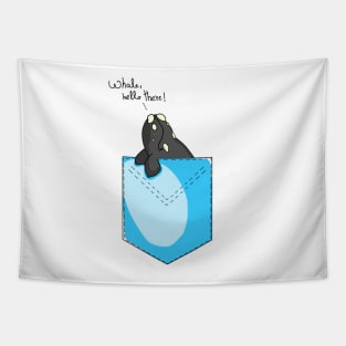 Whale in your pocket - Southern Right Whale Tapestry