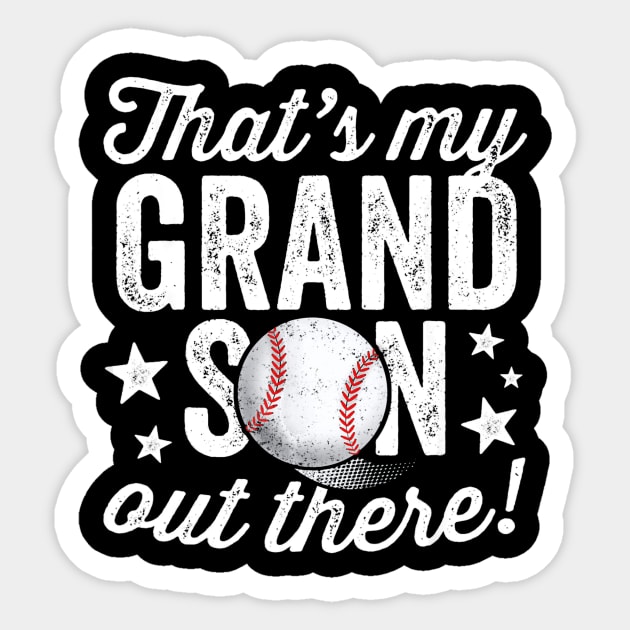 That S My Grandson Out There Baseball Grandma Shirt